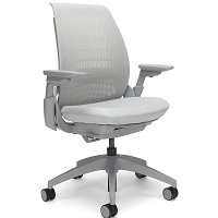 ALLSTEEL Mimeo Task Chair, Light Gray Loft picks