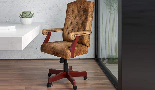 Flash Furniture Bomber Brown Classic Executive review