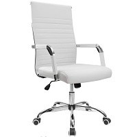 Furmax Ribbed Office Desk Chair Mid-Back picks