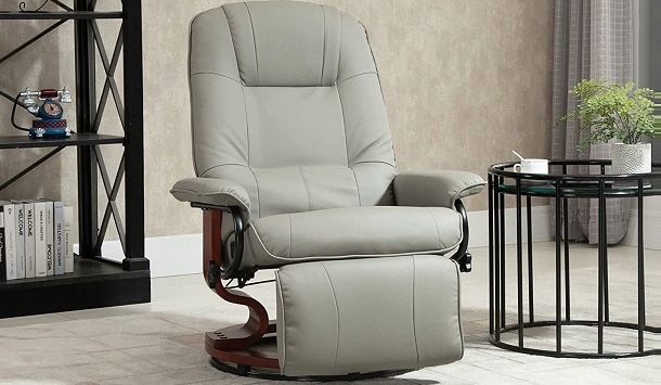 HOMCOM Faux Leather Manual Recliner review