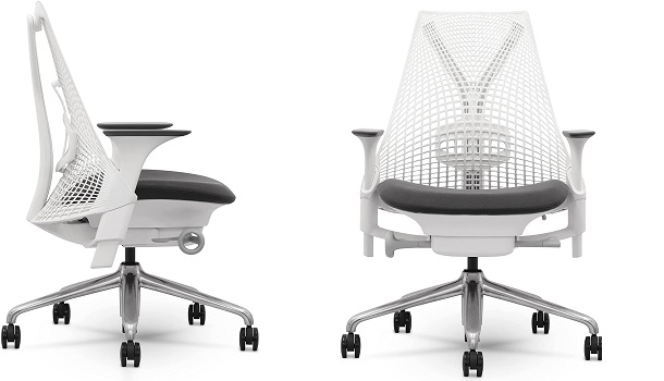 Herman Miller Sayl Chair White Fully Adjustable review1