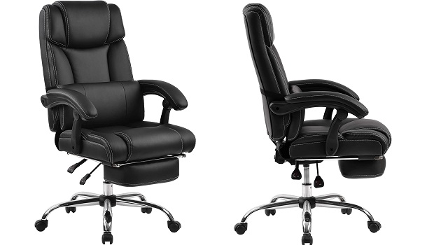 Merax Portland Technical Leather Big & Tall chair revieww