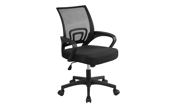 Yaheetech Office Chair Ergonomic Mesh Chair Mid-Back Computer Desk Chair Executive revieww