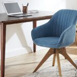 desk chair wooden legs