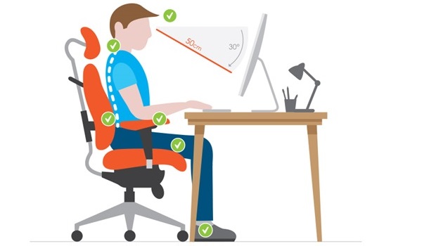 ergonomic office chair requirements