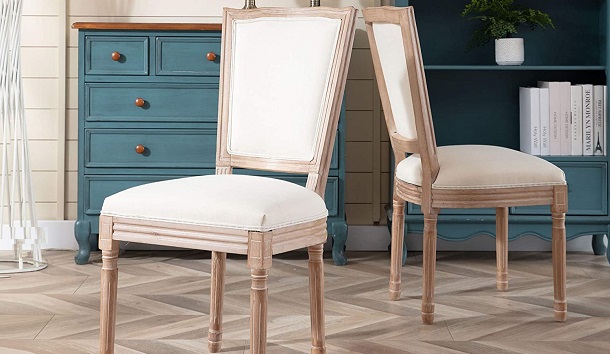 french country styled chair features