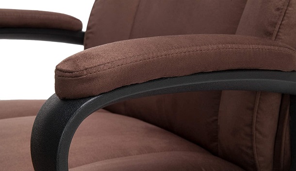 microfiber upholstered chair