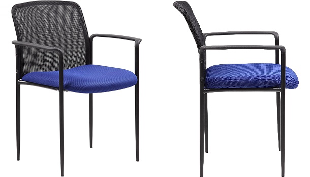 Boss Office Products Stackable Mesh Guest Chair review