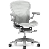 Herman Miller Aeron Ergonomic Chair - Size B, Mineral picks
