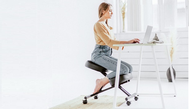 Luxton Home Ergonomic Kneeling Chair with Memory Foam review