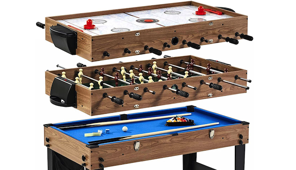 MD Sports 48 3 in 1 Combo Game Table