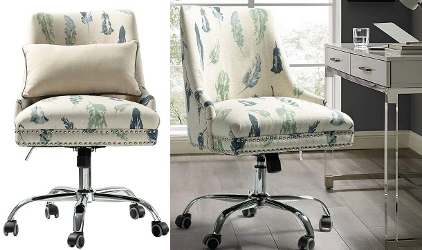 Modern Home Office Chair with Decorative Pattern review