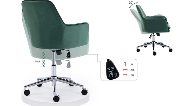 adjustment chair featurs