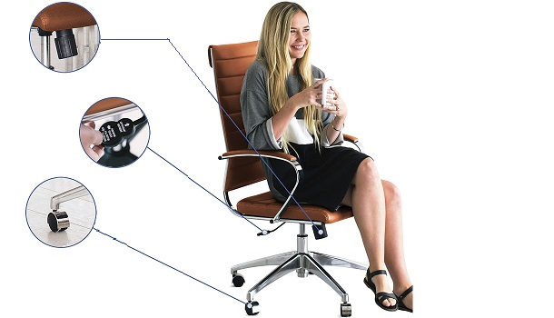 ergonomic chair features