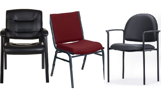 leaher, vinyl, fabric chair