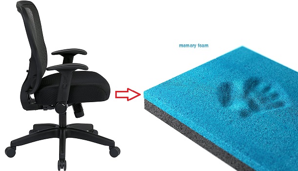 memory foam seat