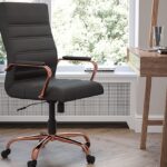 the sleek desk chair
