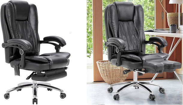 MELLCOM Massage Office Chair Ergonomic Computer Chair with review